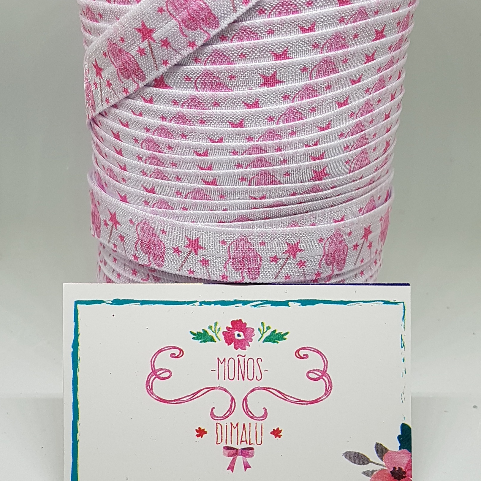 ELASTICO ESTAMPADO BALLET 1MT
