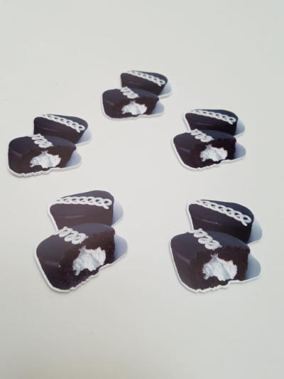 RESINA PASTELES 5UNDS